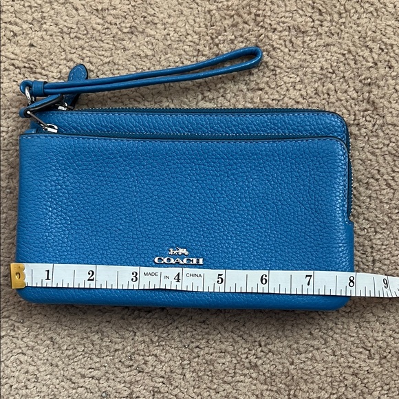 Coach Leather Wristlet - Picture 1 of 8